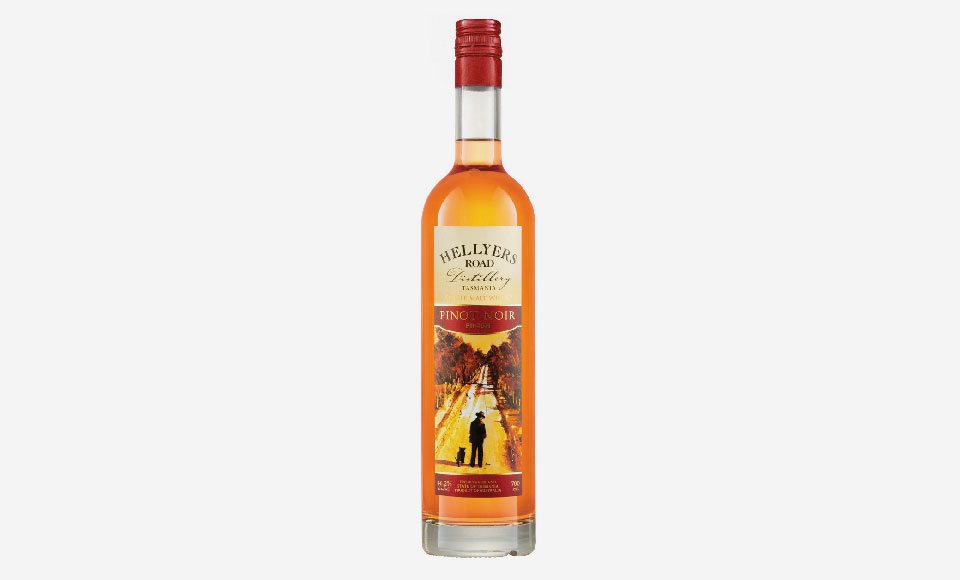 Hellyers Road whisky, Pinot Noir.