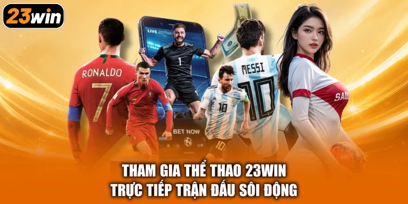 Tham gia thể thao 23WIN trực tiếp trận đấu sôi động